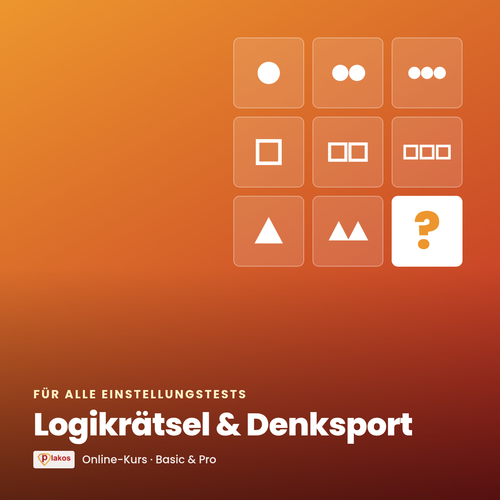 Logikrätsel & Denksport – Plakos Akademie Online-Kurs, für Deutschland, Österreich und die Schweiz